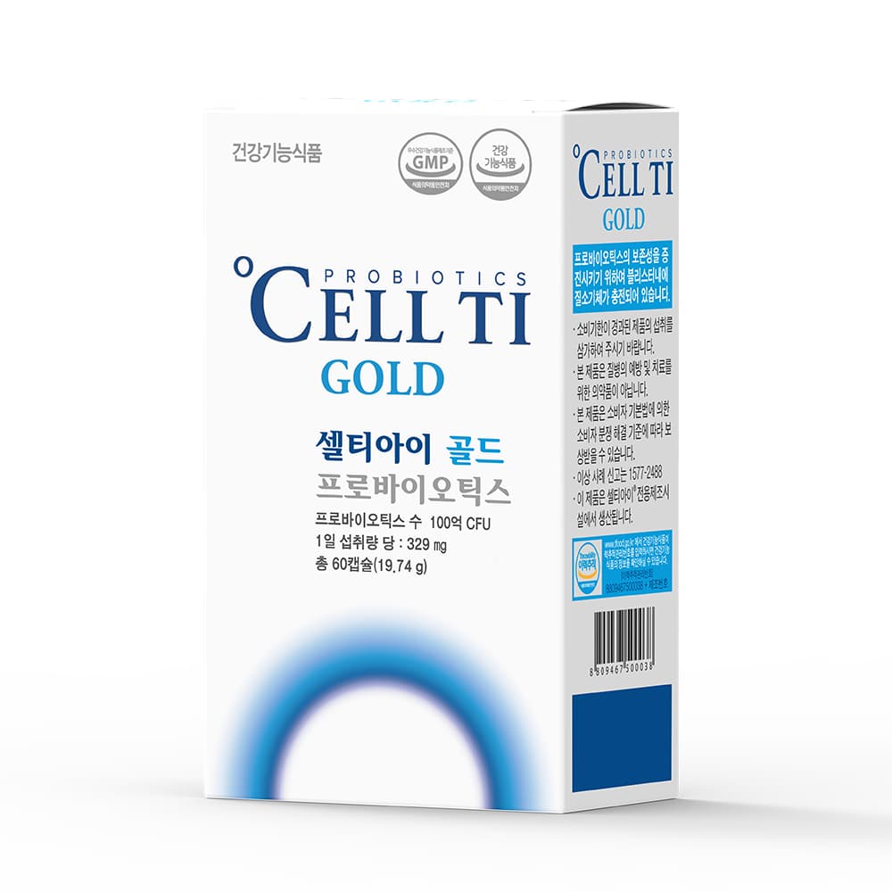 셀티아이 골드 프로바이오틱스 329mg x 60캡슐, 1개