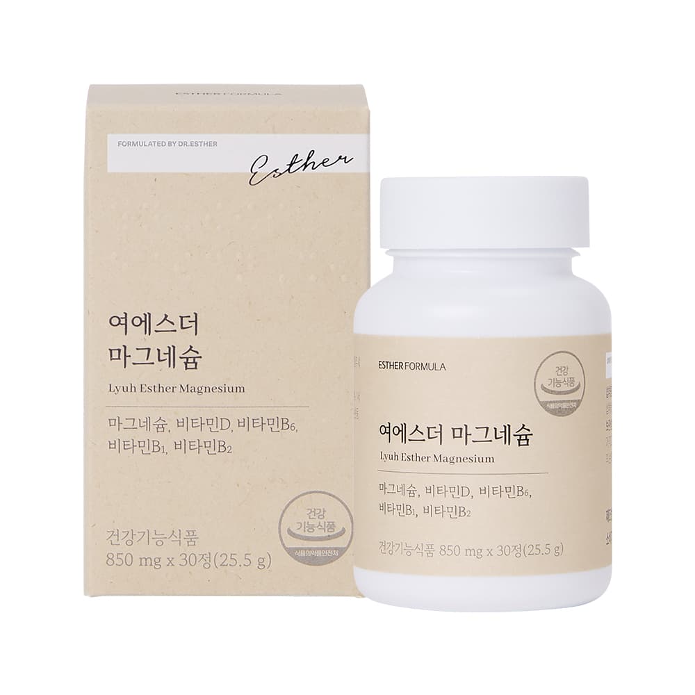 에스더포뮬러 여에스더 마그네슘 850mg x 30정, 3개