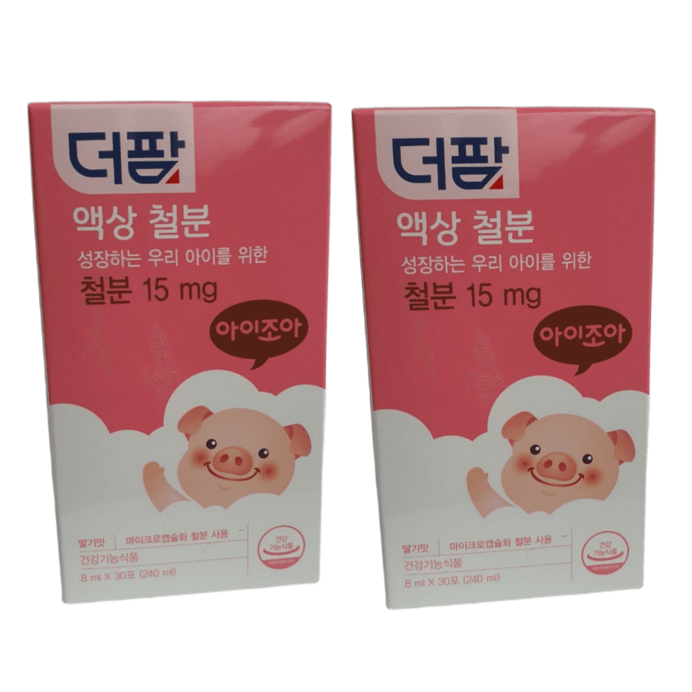 더팜 액상 철분 30포, 2개