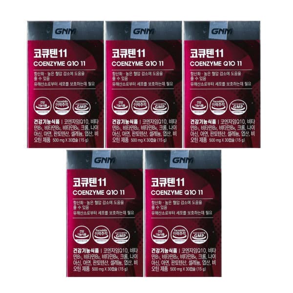 GNM자연의품격 코큐텐11 코엔자임Q10 500mg 30캡슐, 1개