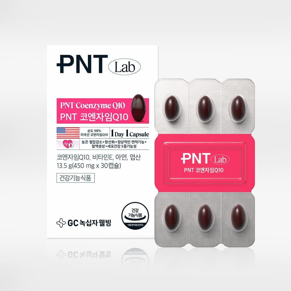 녹십자웰빙 PNT 코엔자임Q10 30캡슐, 4개