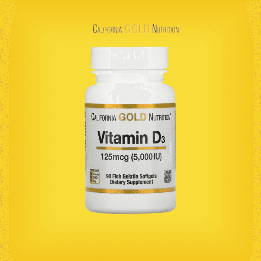 캘리포니아골드 CGN 비타민 D3 K2 MK7 90캡슐, 1개