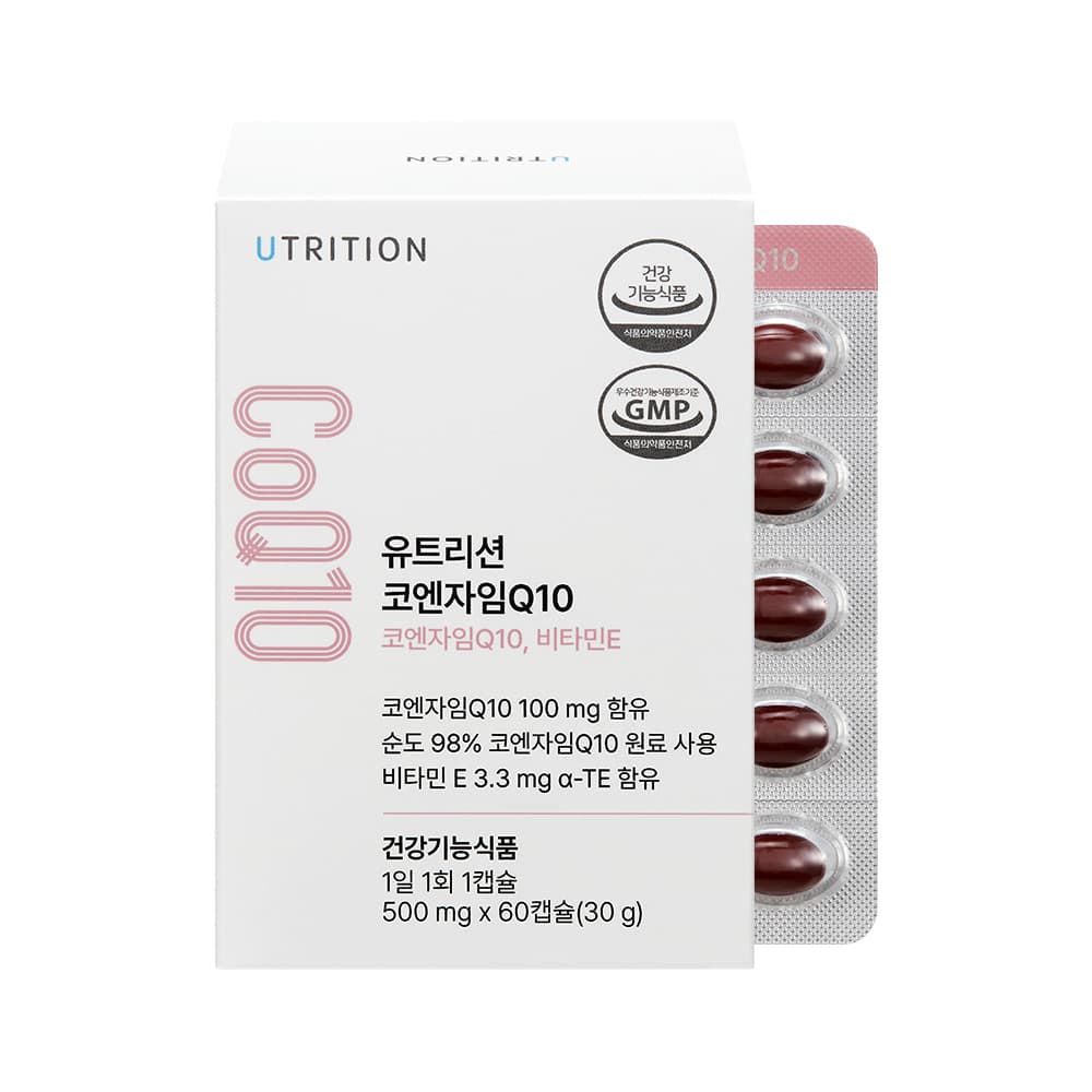 YDY뉴트리션 코엔자임 Q10 코큐텐 60캡슐, 1개