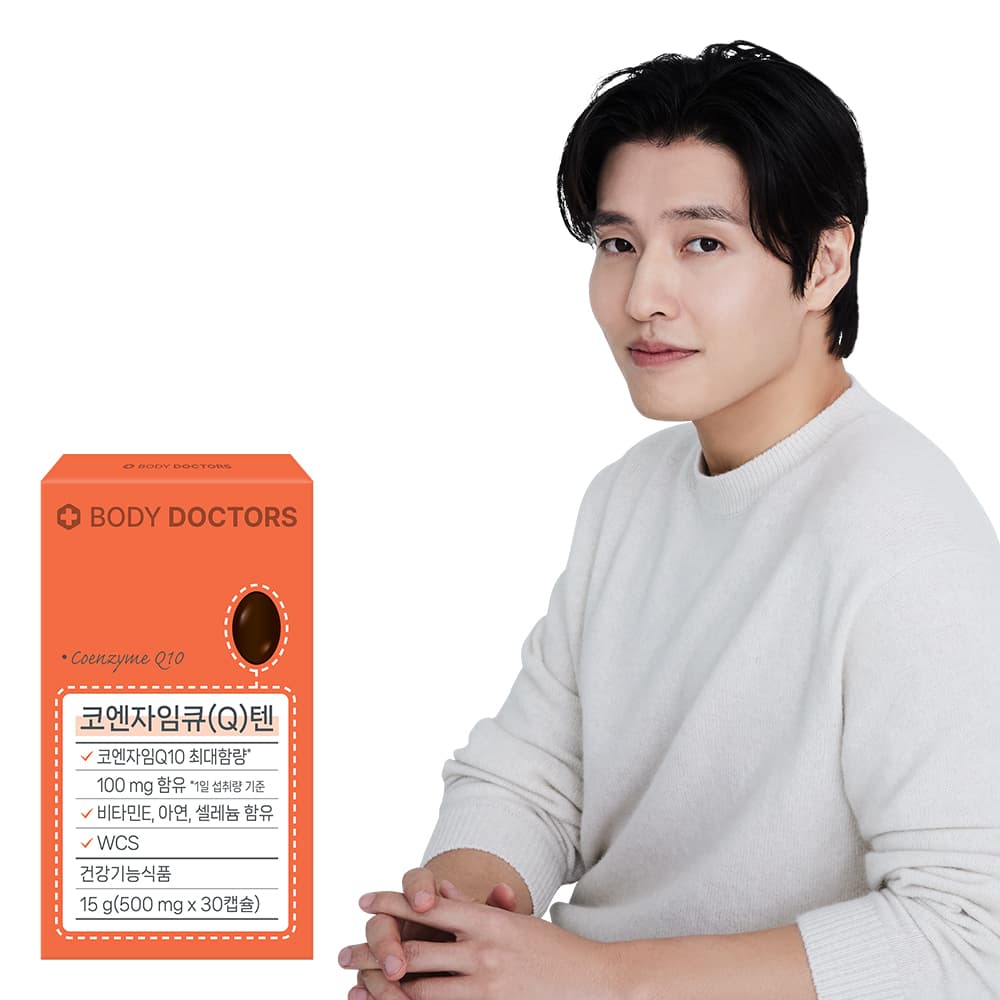 바디닥터스 코엔자임 큐텐 500mg x 30캡슐, 6개