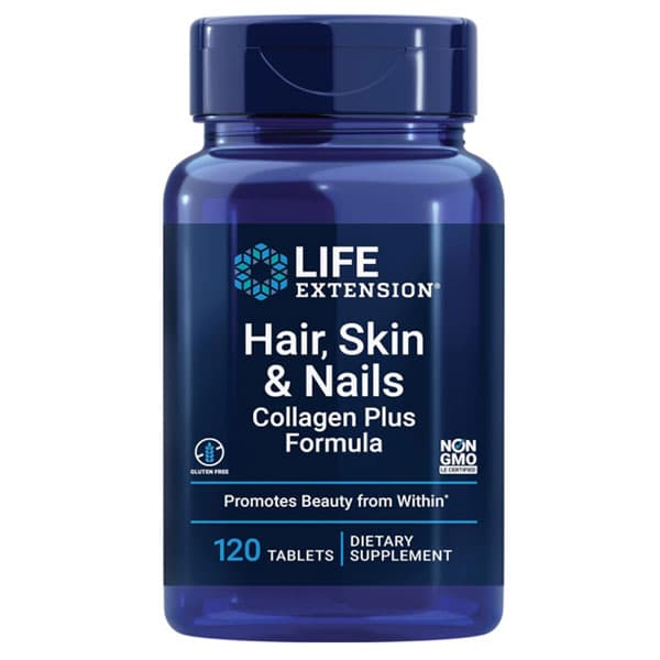 라이프익스텐션 헤어 스킨 네일 콜라겐 120정, 2개