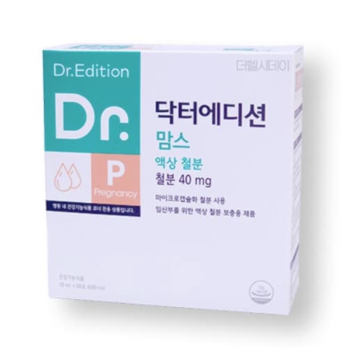 닥터에디션 맘스 액상 철분 10ml x 60포, 1개
