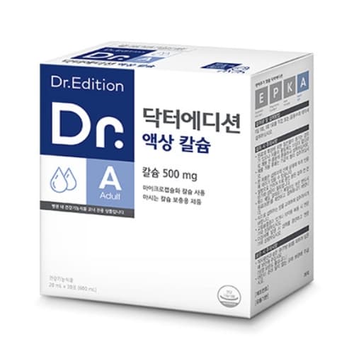 닥터에디션 액상 칼슘 20ml x 30포, 1개