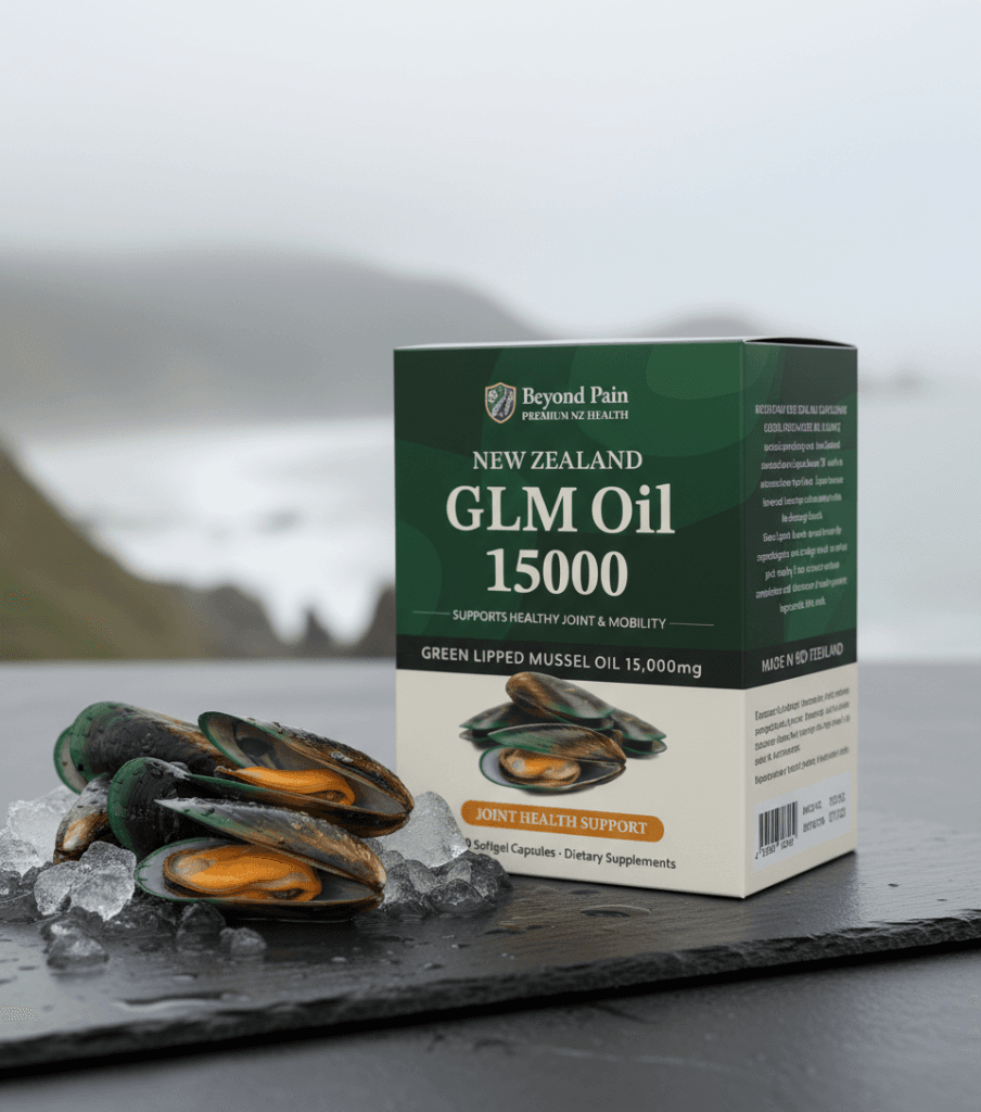 비욘드페인 뉴질랜드 초록입홍합 오일 15000mg 120캡슐 (1BOX)