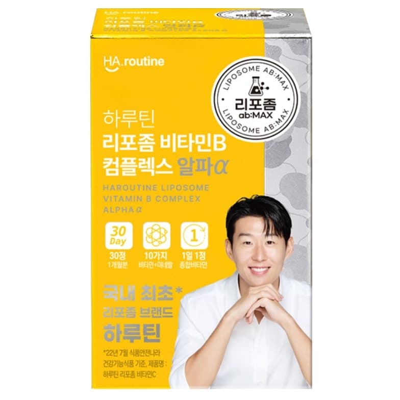 하루틴 리포좀 비타민B 컴플렉스 알파 1100mg x 30정, 3개