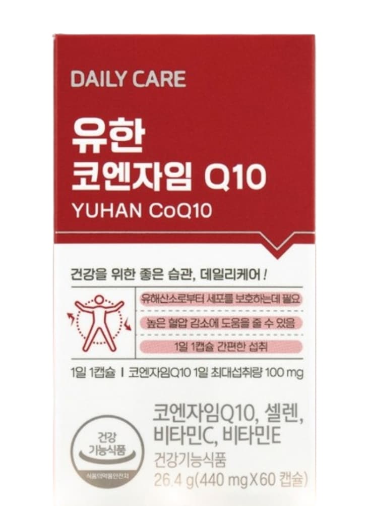 유한양행 코엔자임 Q10 440mg x 60캡슐, 1개