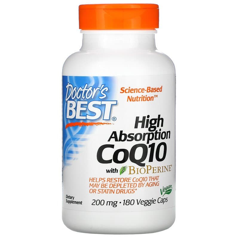닥터스베스트 코엔자임큐텐 CoQ10 200mg x 180캡슐, 1개
