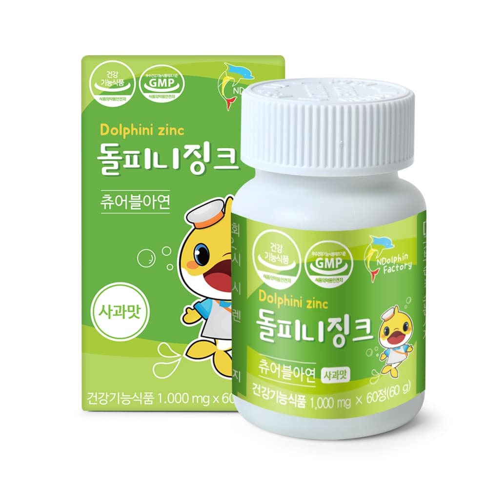 돌피니 징크 1000mg x 60정, 1개
