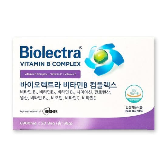 바이오렉트라 비타민B 컴플렉스 6900mg x 20포, 1개