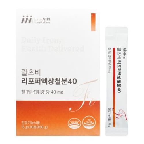랄츠비 리포퍼액상철분 40 15g x 30포, 1개