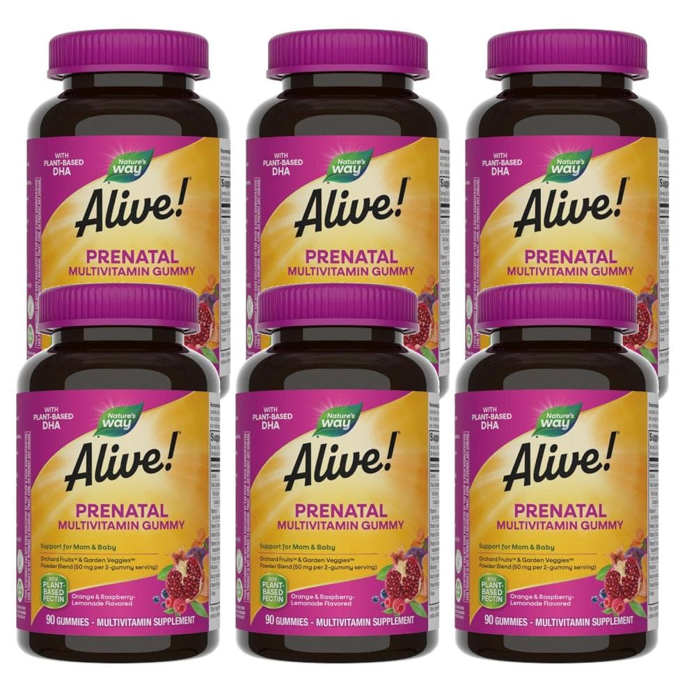 네이처스 웨이 얼라이브 산전 멀티비타민 구미 90정  6개