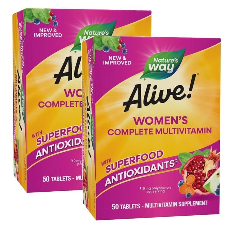 Nature’s Way 네이처스웨이 얼라이브 우먼스 컴플리트 멀티비타민 50정  2개