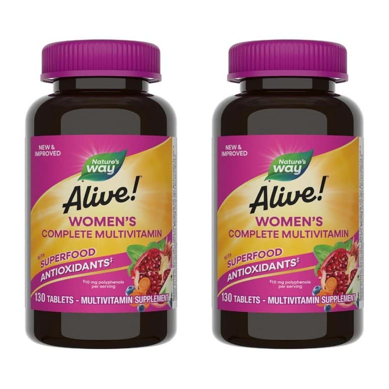 네이처스웨이 얼라이브 우먼스 에너지 여성 멀티비타민 130정  2개