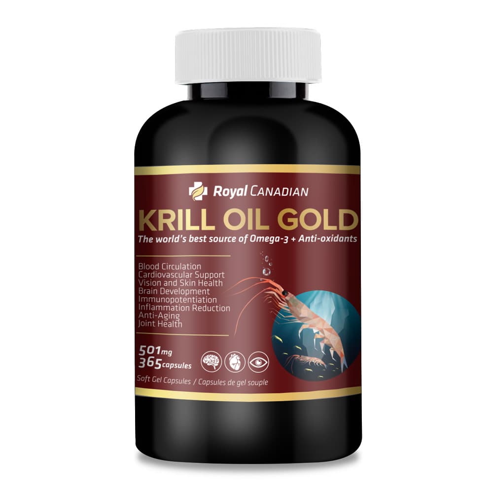 로얄캐네디언 남극크릴오일 골드 501mg 365캡  1개  365정