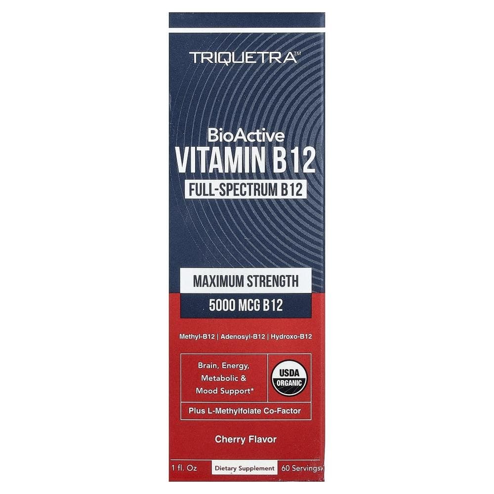 트리퀘트라 헬스 바이오액티브 비타민 B12 Triquetra Health BioActive Vitamin B12 30ml  1개