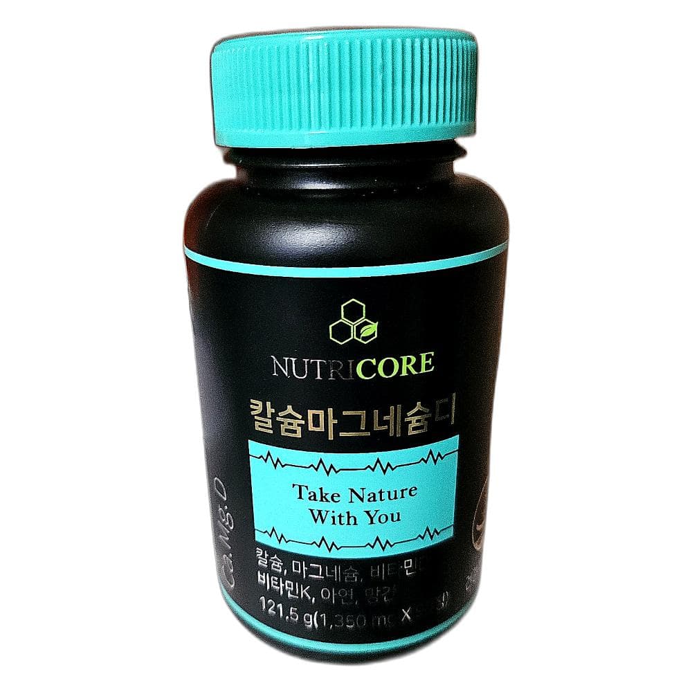 칼슘 뼈영양제 마그네슘 비타민D 칼마디 뼈 건강 기능식품 90정 1개  1정