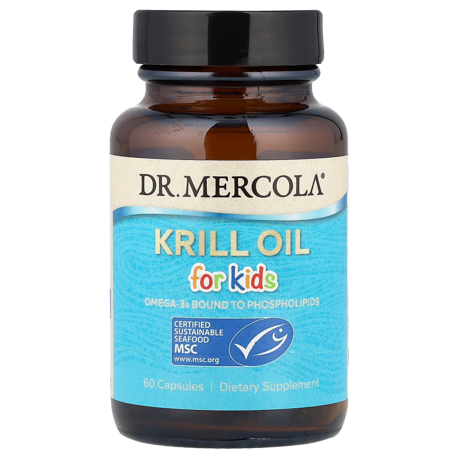 Dr. Mercola 어린이용 크릴 오일 캡슐 60정  Dr Mercola 어린이용 크릴 오일 캡슐 60정  1개