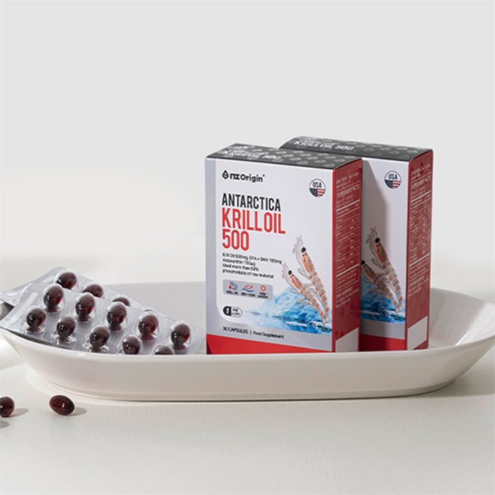 유쎌몰 남극 크릴오일 500 (30캡슐) x1 관절건강기능식품 아스타잔틴  1개