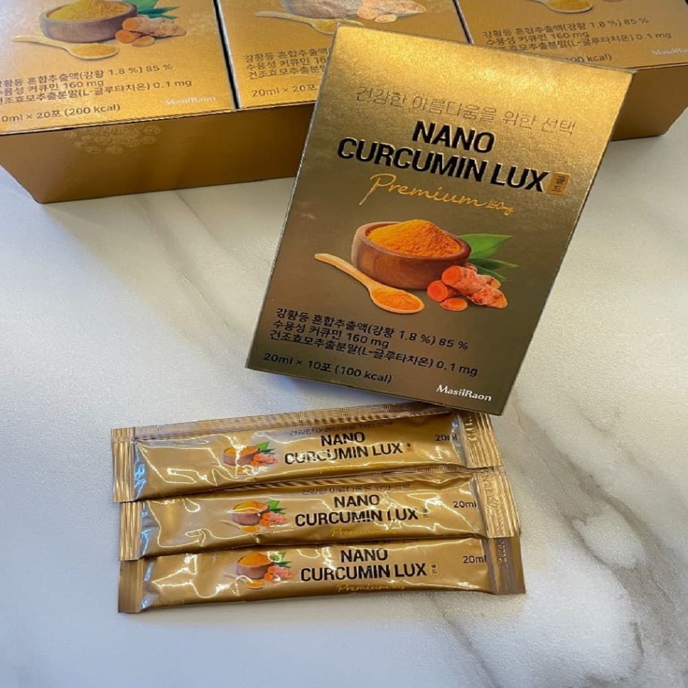 커큐민 액상 스틱 수용성 나노 커큐민 빠른 흡수 간편섭취  10개  20ml