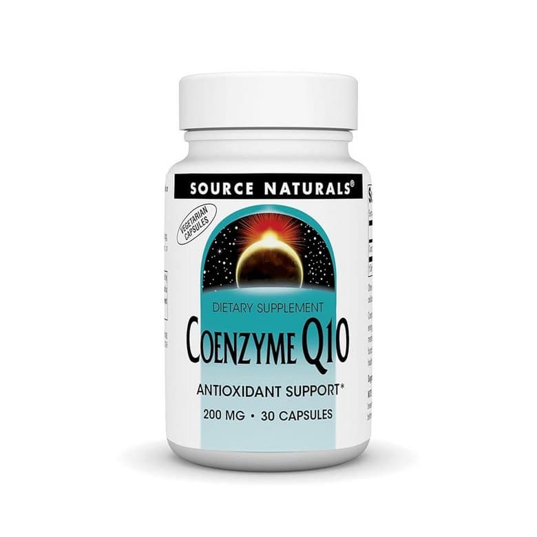 Source Naturals 소스내추럴스 코엔자임 Q10 200mg 30캡슐 영양제  Source naturals 30 Count (Pack