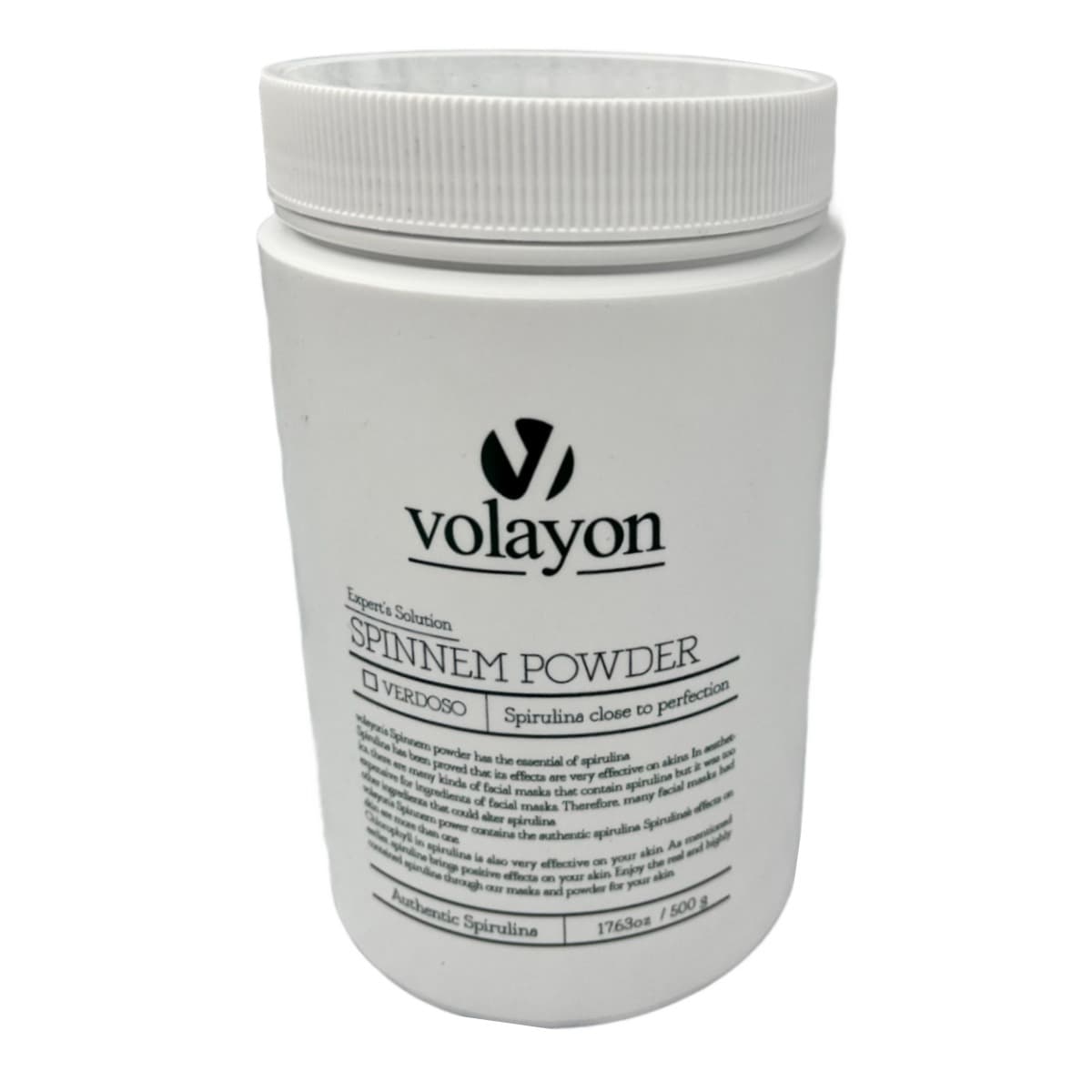 volayon 볼라욘 스피넴 파우더 500g 스피루리나 모델링 마스크팩 홍조 열감피부 마스크팩증정  1개입  1개