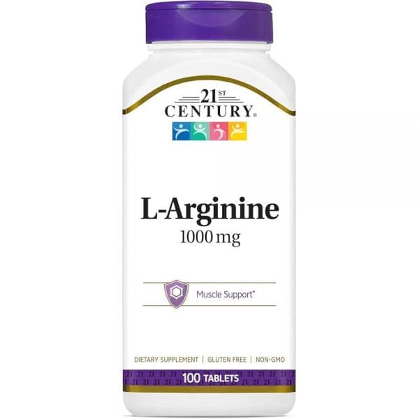 21st Century 21세기 센트리 L-아르기닌 1000mg 100 태블릿 건강보조식품  100  1