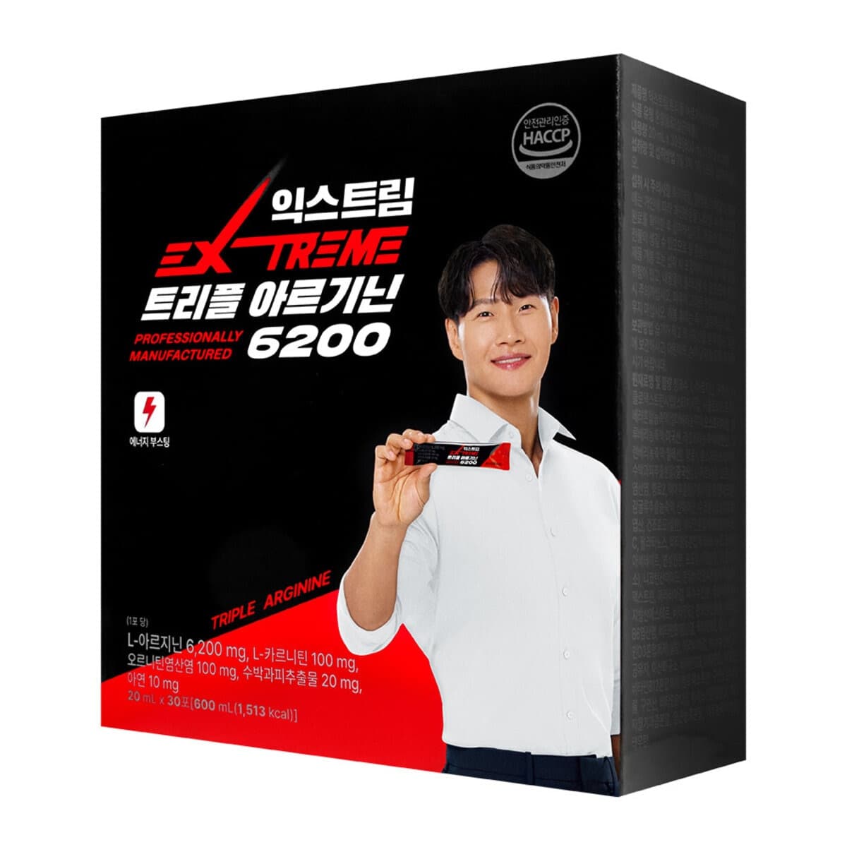 김종국 익스트림 트리플 아르기닌 6200 20ml x 30포  600ml  1개