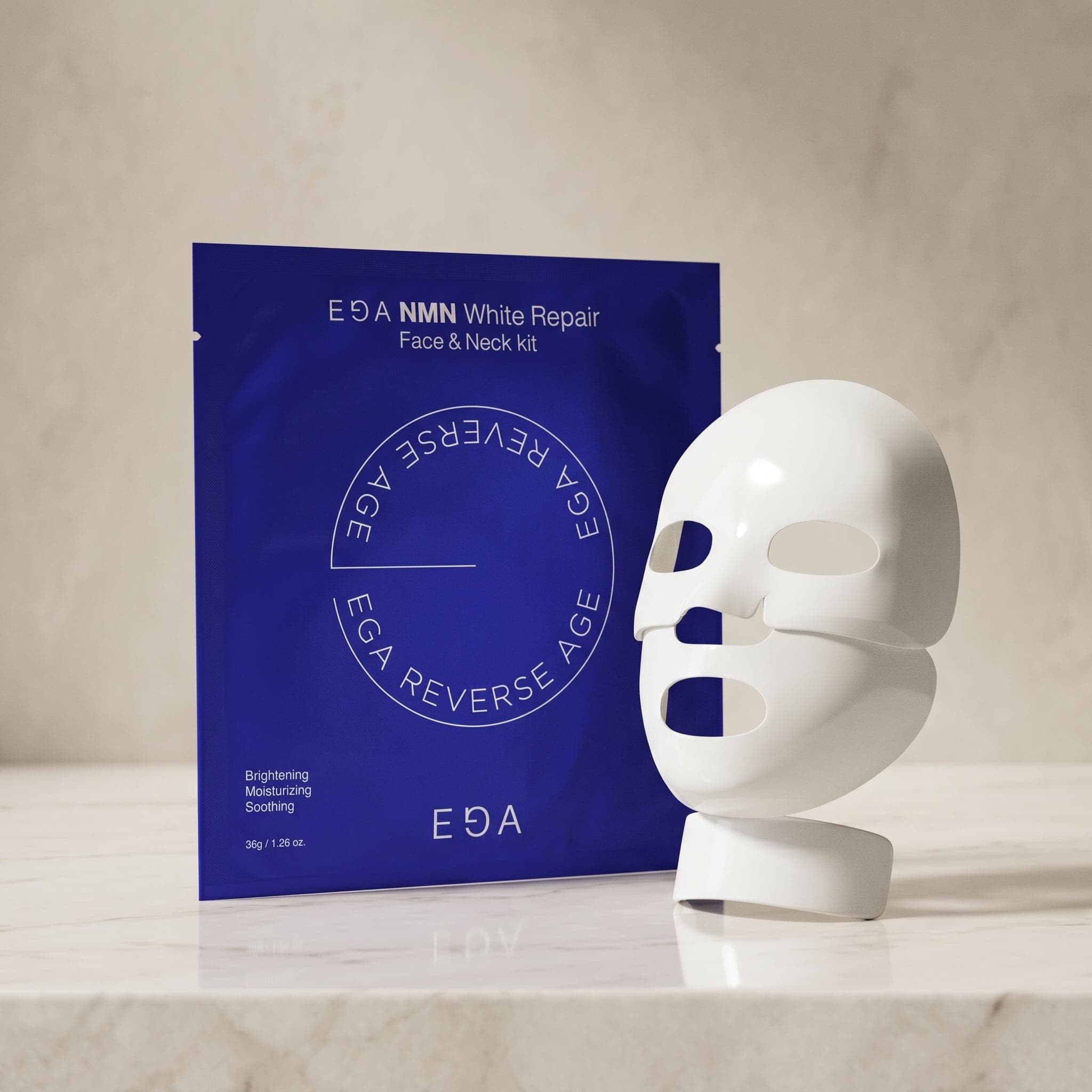 에가 활력 충전 마스크팩 1팩 EGA 지우개 겔마스크팩 자외선 NMN 4개  1개입