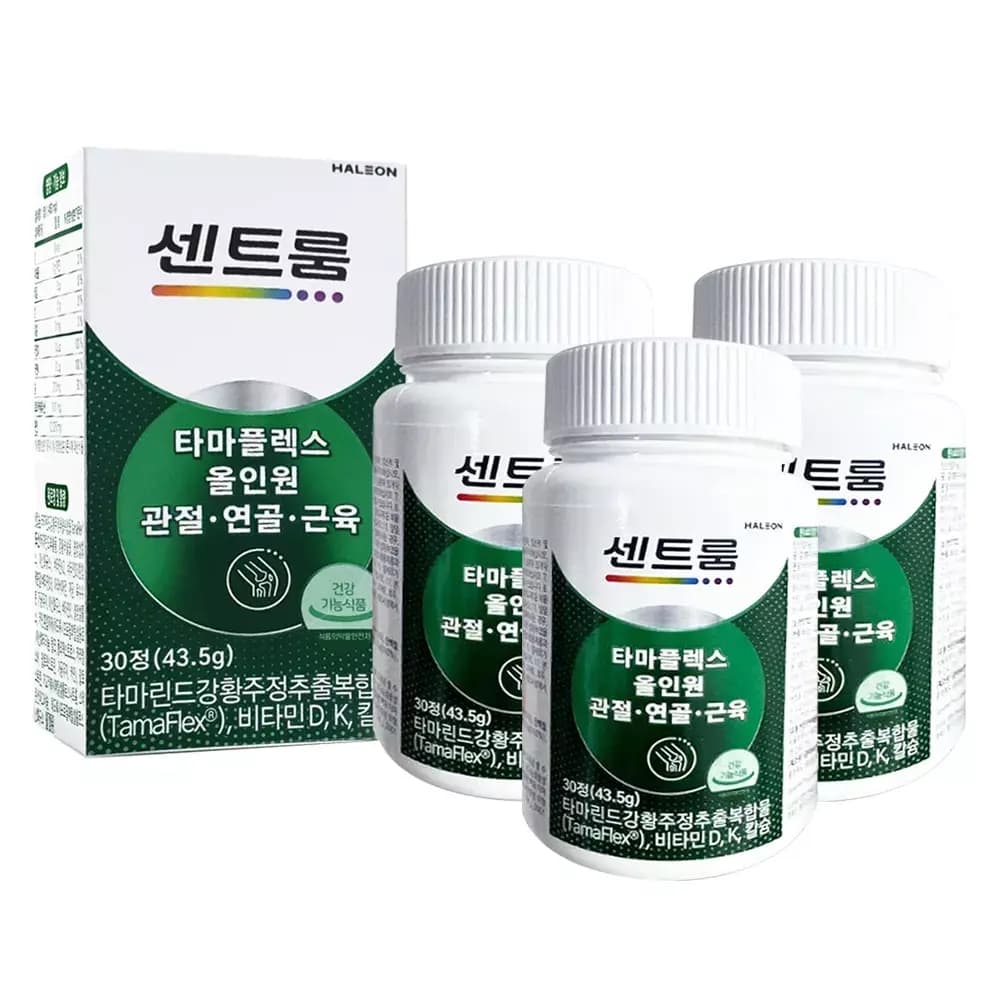 근육 관절 30정 올인원 연골 3개 타마플렉스 센트룸  1개