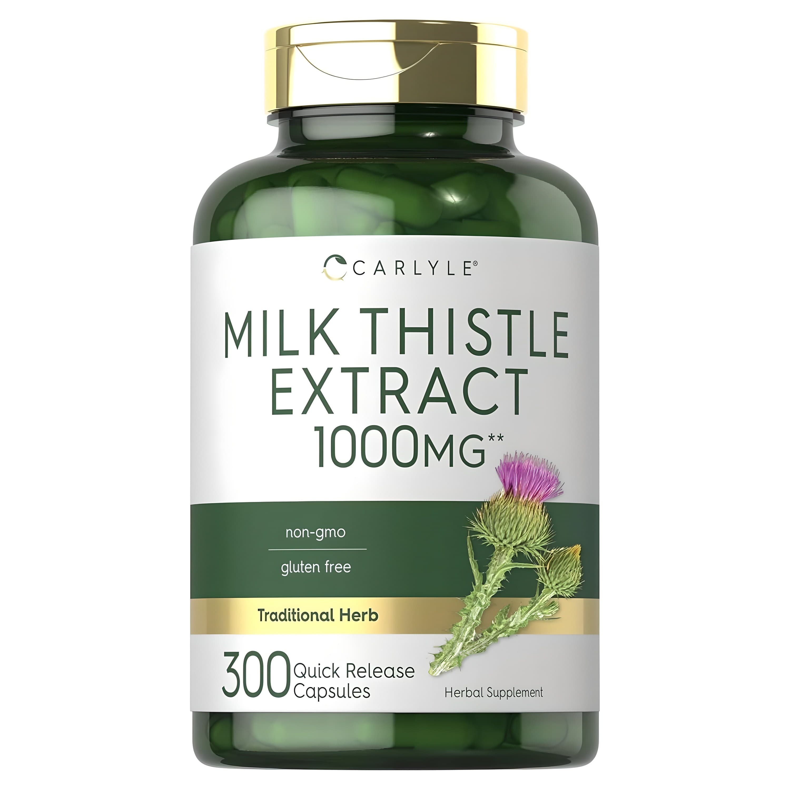 칼라일 밀크 시슬 추출물 1000mg 캡슐  3개  300정