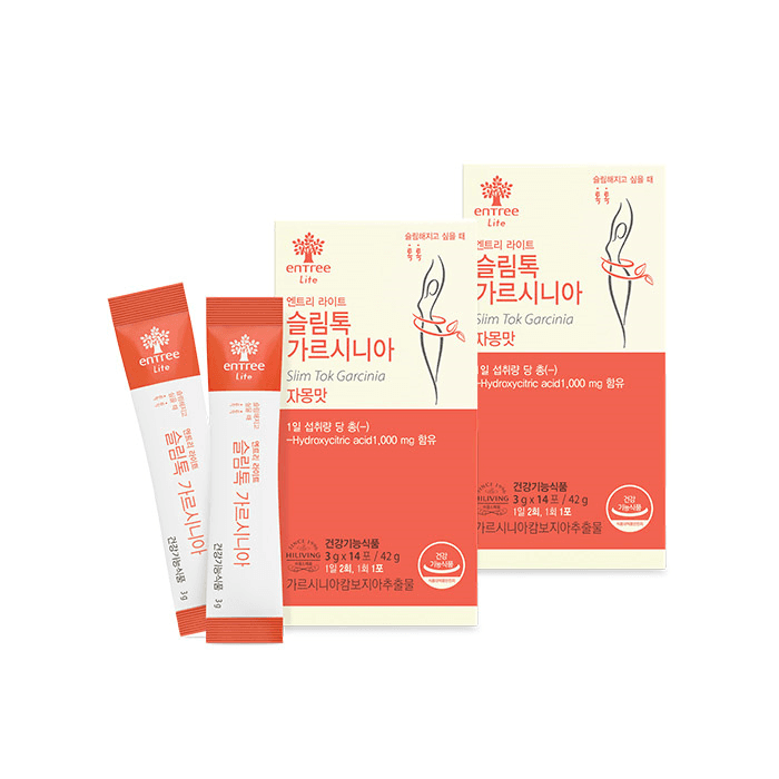 하이리빙 엔트리 슬림톡 가르시니아(2박스) 체지방 감소 자몽맛  2박스  42g