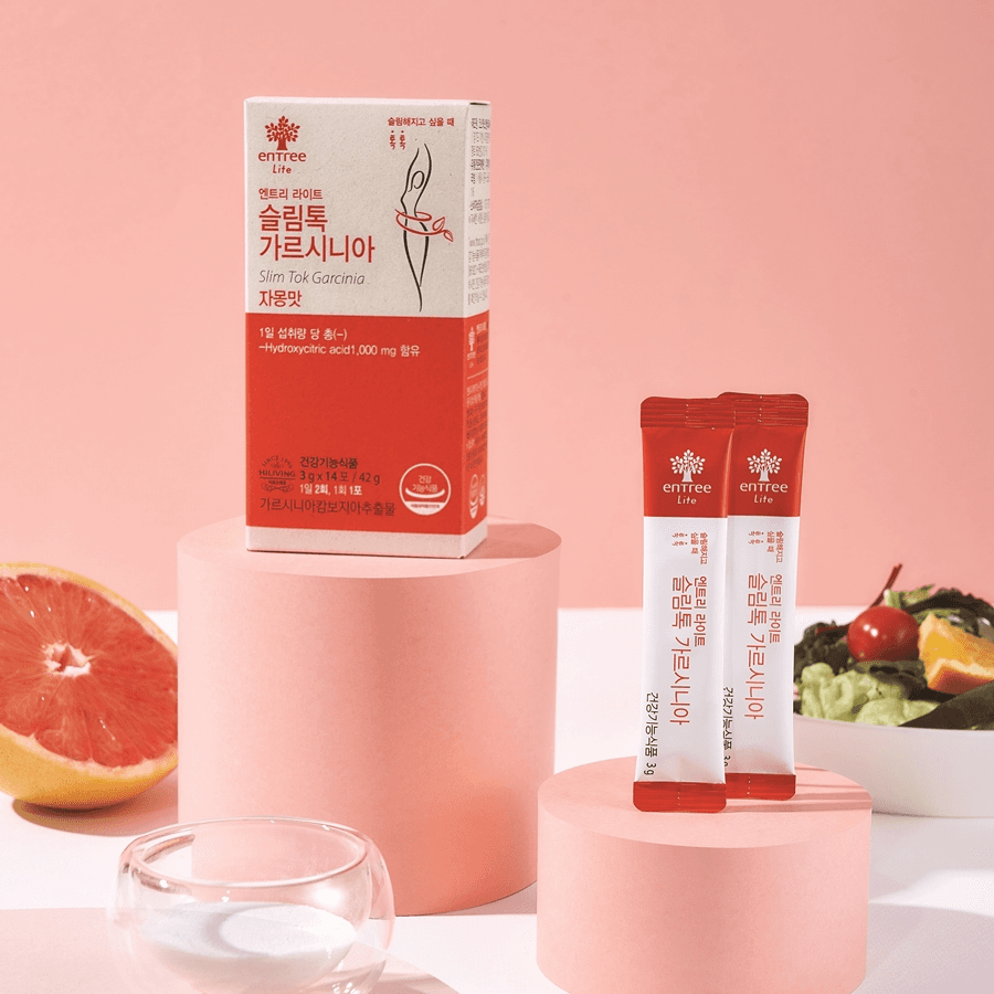하이리빙 엔트리 슬림톡 가르시니아(14포) 체지방 감소 자몽맛  1박스  42g