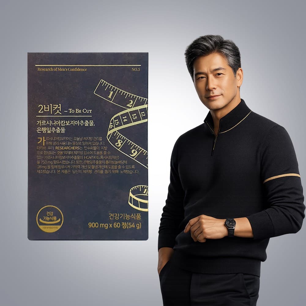 [종합코리아]투비컷 리서쳐스 2BCUT 남성 체지방감소  1개  60정