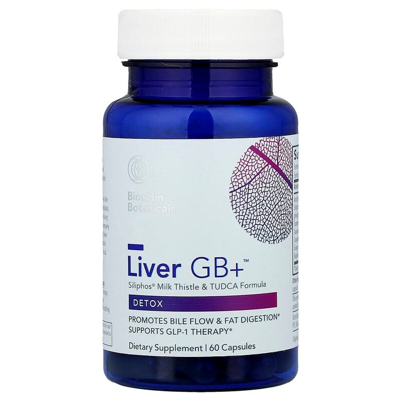 Biocidin Botanicals Liver GB+™ 디톡스 캡슐 60정 BDI-00232  1개