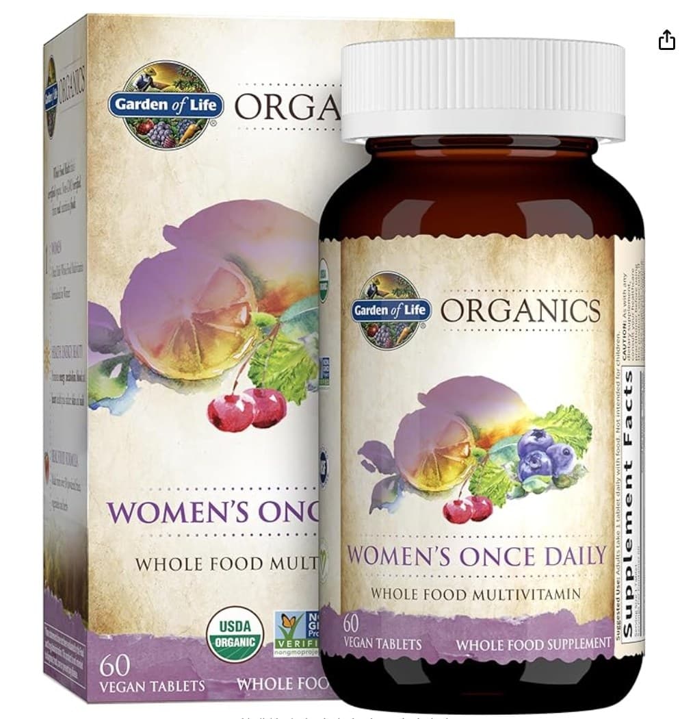 가든오브라이프 여성 원스 데일리 멀티비타민 60정 종합비타민 철분 비오틴 에너지 헤어 스킨 손톱
