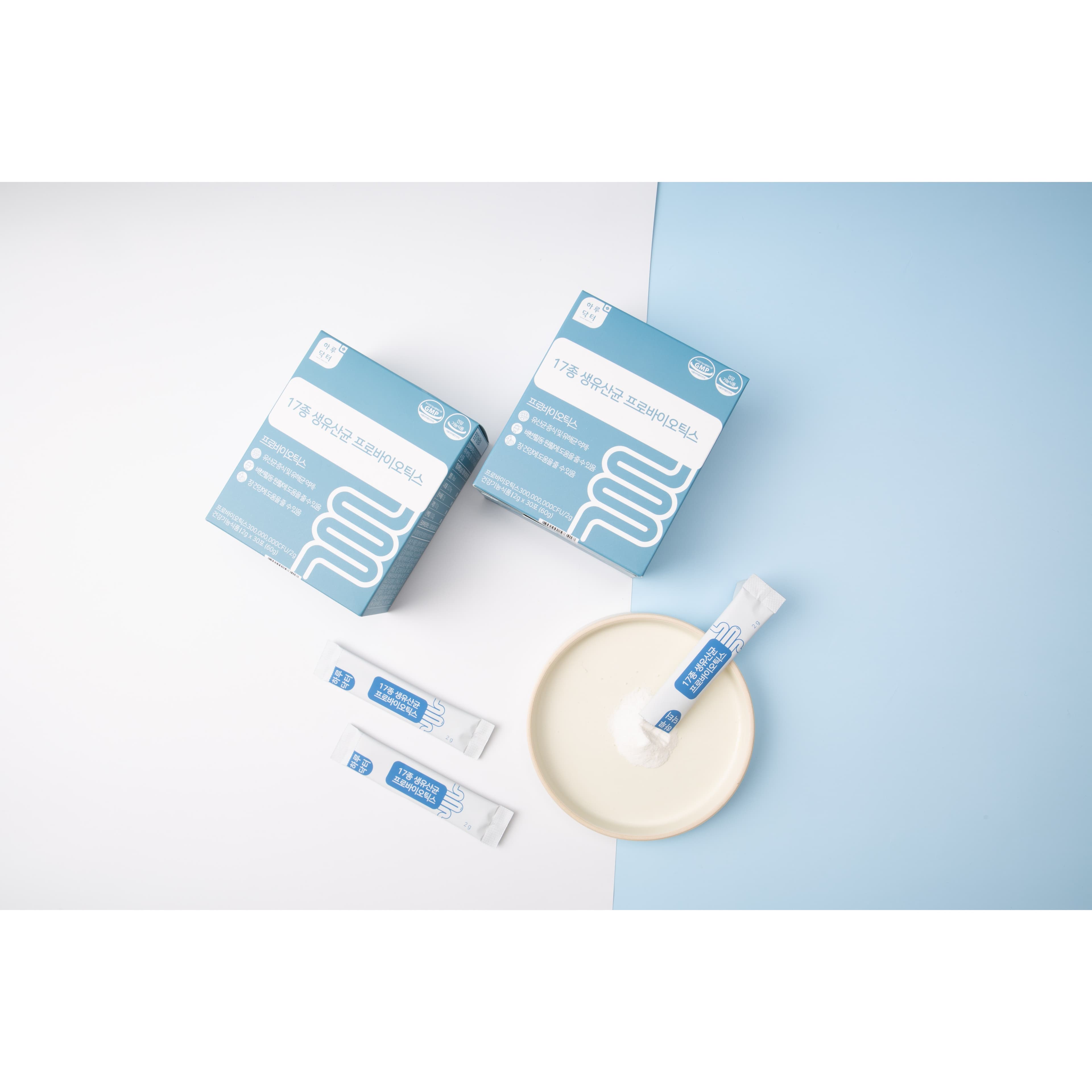 하루닥터 17종 생유산균 프로바이오틱스 2ge×30포  1개  60g