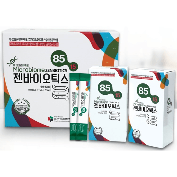 (구매BEST)(본품30포+10포선물증정)젠바이오틱스 차전자피 유산균 식이섬유 마이크로바이옴  75g  2개