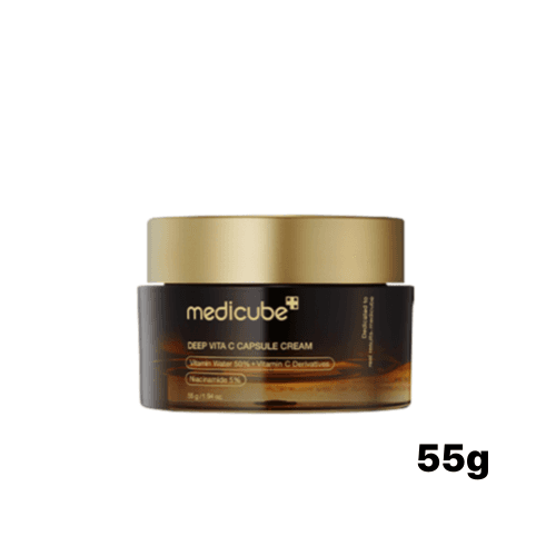l본사직송 최신제조출고 메디큐브 비타민c 미백 개선 크림 메디큐브 딥 비타씨 캡슐 크림 I 비타민 C 함유 I 딥 비타C 캡슐크림  55g  1개