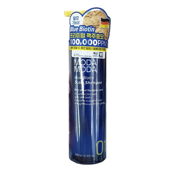 모다모다 블루비오틴 스칼프샴푸  1개  300ml