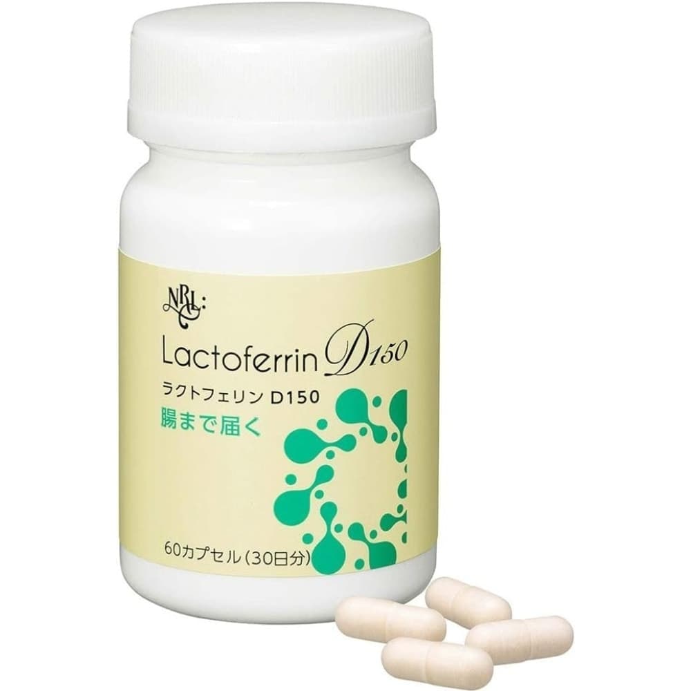 NRL파마 락토페린 D150 60정 맛있는 유산균 비피더스 화장실 직빵 청소 일본  1개