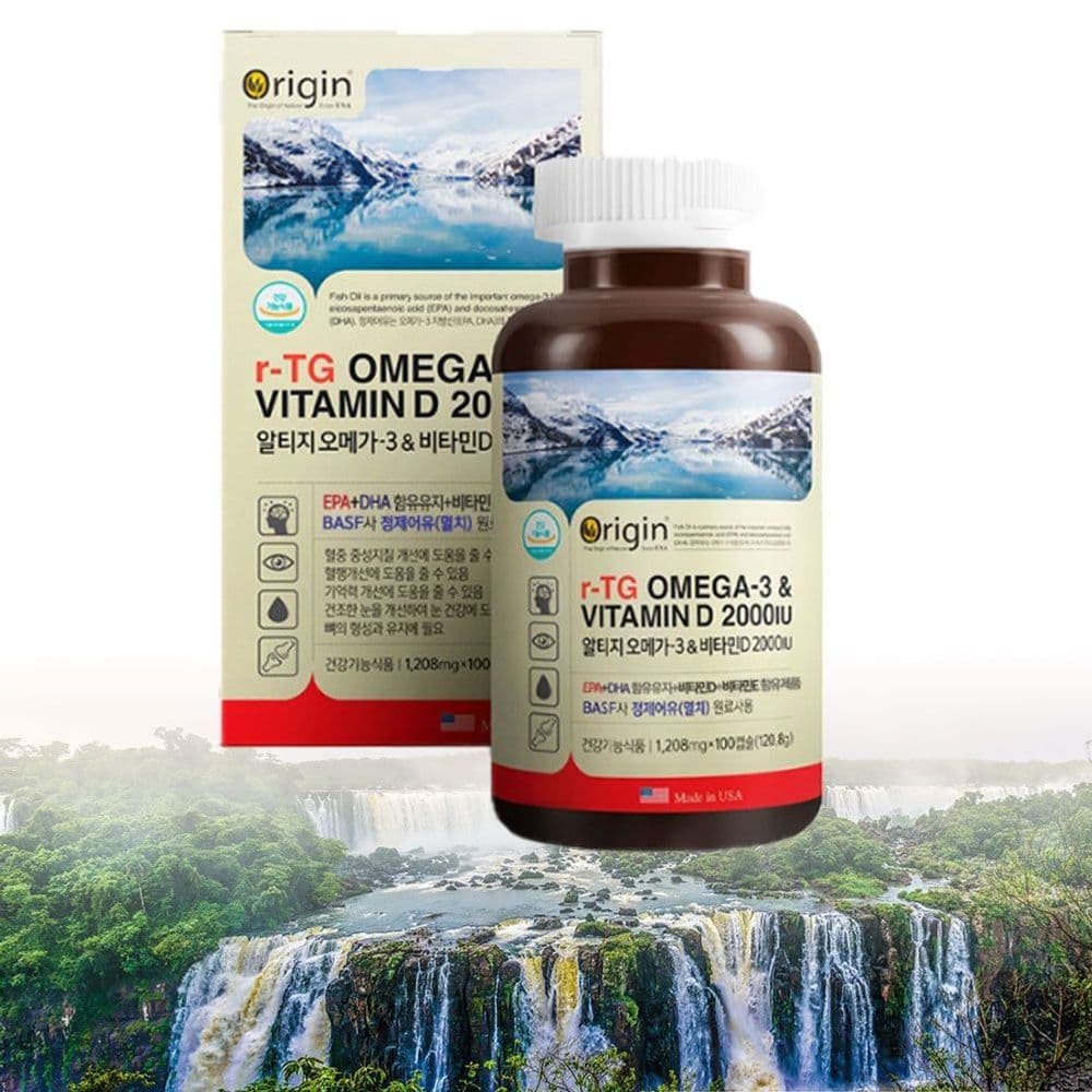 오메가-3 비타민D 2000IU (1208mg x 100캡슐)