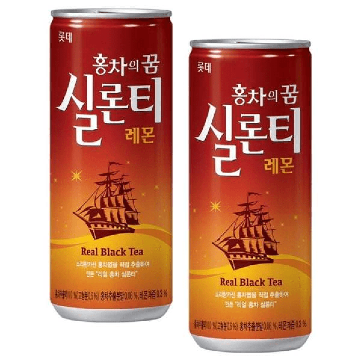 롯데 실론티 (x)  240ml  1개