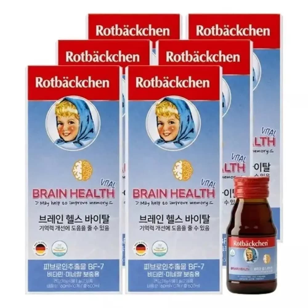 로트벡쉔 브레인 헬스 바이탈 60ml X 10병 X 6박스  1개