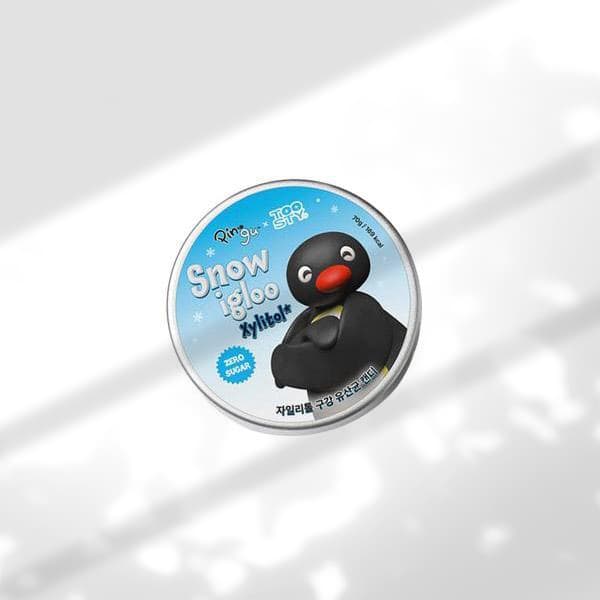투스티 자일리톨 유산균 캔디 스노우이글루  1개  70g