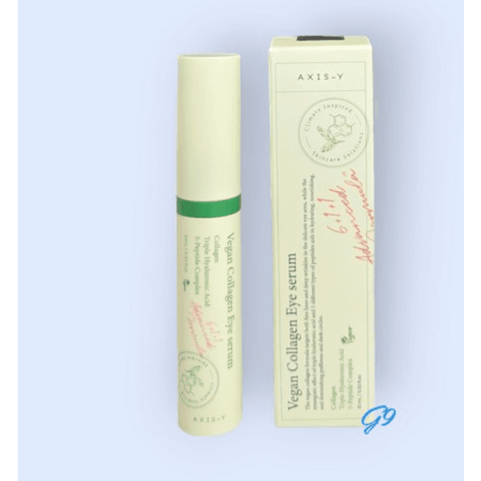 Axis Y 와이 Vegan Collagen Eye Serum 5 peptide Complex 10ml / 0.33 fl.oz. 1개  3개