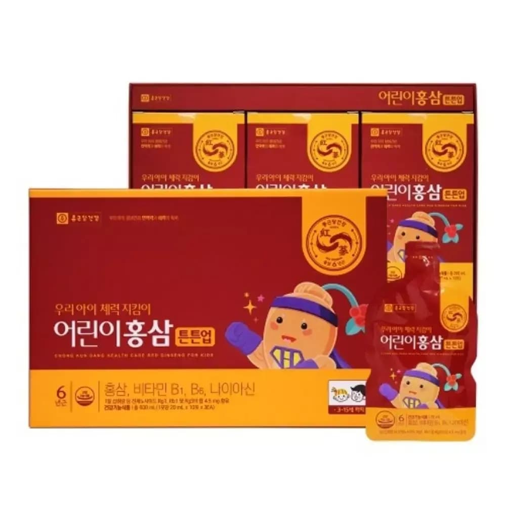 어린이 홍삼 20ml 30포  1개